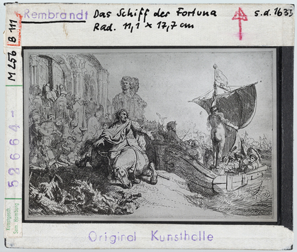 Vorschaubild Rembrandt: Das Schiff der Fortuna. B 111 